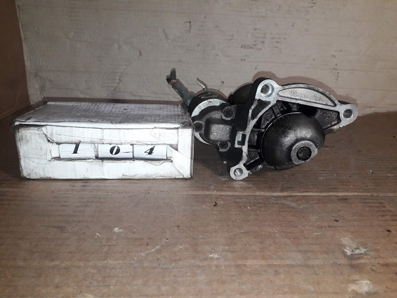 No104, Б/в, стартер 1,4-1,6 0001112041 9647982880 для Peugeot partner 1996-2002, фото 1