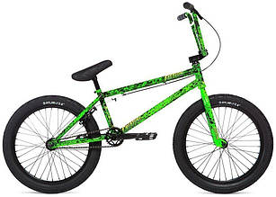 Велосипед BMX Stolen CREATURE  20.75"  toxic green splatter зелений