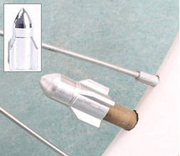 Ковпачки на ніпель Ракета Срібло