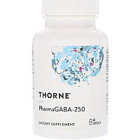 Гамма-аміномасляна кислота Thorne Research "PharmaGABA-250" 250 мг (60 капсул)