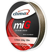 Шнур Climax Mig Braid NG 135 м Tobacco-Brown 0,25 мм 19 кг/41,8 lb