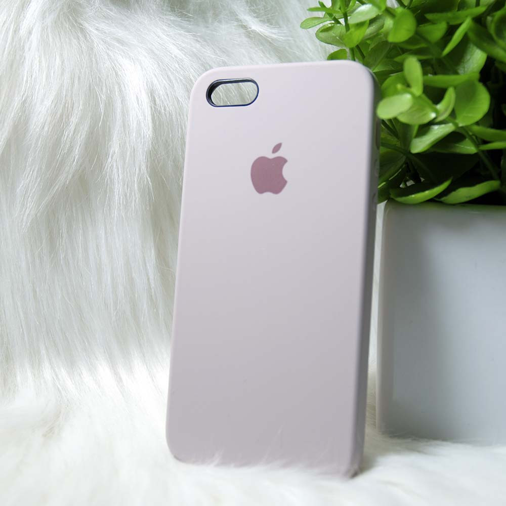 Чохол Iphone 5 / 5S / SE Creamy (кремовий) "Apple Original Silicone case"