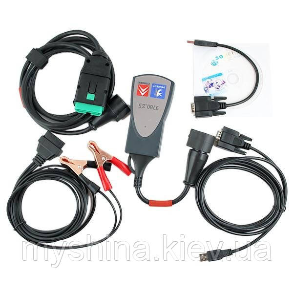 Сканер Lexia 3 PP2000 v8.55 Citroen, (Full Chip NEC) Peugeot RUS