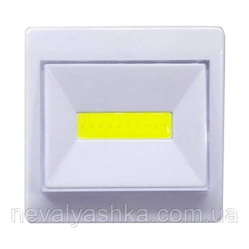 Заготівка для Бізіборда Ліхтарик Вмикач Клавіша (Без Батарейок) на Липучці Магніті Вимикач Світильник-Кнопка Бізіборда