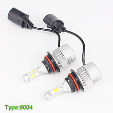Світлодіодна LED лампа головного світла 9007 HB5 COB 8000Lm 36Watt
