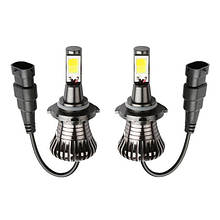 Светодиодная LED лампа головного света 9005/9006(HB3/HB4) White/Yellow COB 4800Lm 25Watt 6000K/4300K