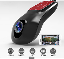 Відеореєстратор Full HD 1080P Wifi Dual Lens SONY IMX322 Novatek 96655 (подвійна лінза Sony)