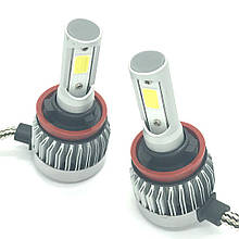 Светодиодная LED лампа головного света H11 Epistar C3 3200Lm 25Watt