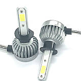 Світлодіодна LED-лампа головного світла H1 Epistar C3 3200 Lm 25Watt, фото 4