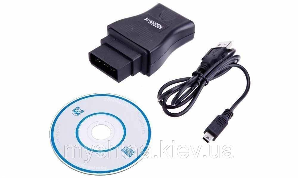 Сканер Nissan Consult 2 — 14-pin USB діагностичний адаптер Ділерського рівня