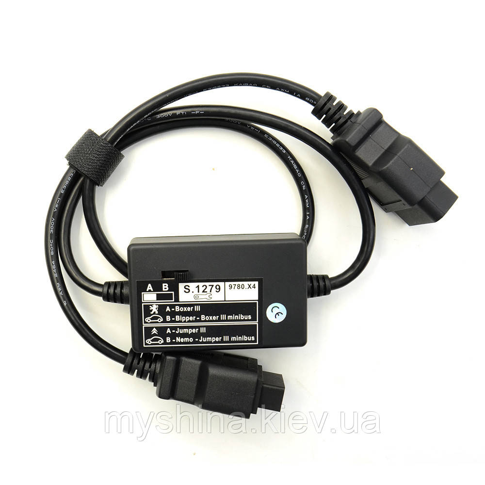 Модуль S1279 для "Lexia 3" OBD адаптер діагностики автомобілів Сitroen Nemo, Peugeot Boxer 3 і Citroen Jumper