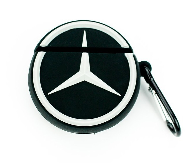 Чохол для навушників Apple AirPods Mercedes 3D, силіконовий