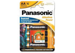 Батарейка Panasonic ALKALINE POWER AA BLI 4 Sticker Cirque du Soleil