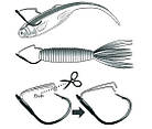 Гачок Decoy Cover Finesse Worm 105 №1, 5шт, фото 3