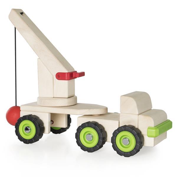 Іграшка Guidecraft Block Science Trucks Велика стенобитная машина (G7533)