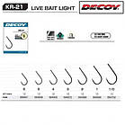 Гачок Decoy KR-21 Black Nickeled №1/0, 10 шт., фото 3