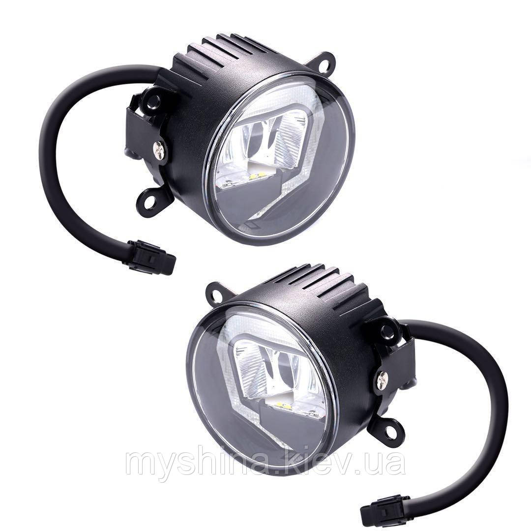 LED протитуманні ЛІД фари + DRL Cree chips. Аналог Osram LED Fog 101 (LEDFOG101)