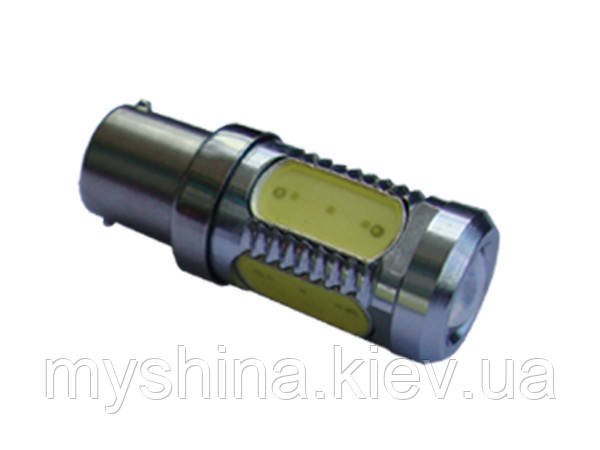 Автомобільні світлодіодні лампи AutoApp. Світлодіодна лампа 454 S25 High power 11W with lens