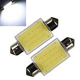 Автомобільні світлодіодні лампи AutoApp Світлодіодна лампа підвищеної потужності 468 Festoon-COB-12SMD 41 mm, фото 2