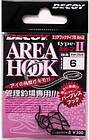 Гачок Decoy Area Hook II Mat Black № 4, 8 шт., фото 4