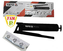 Шприц мастильний з картриджем V = 0,5 л, m = 400 гр., YT-0700