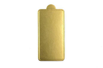 Підложка для піроженого золото 100х70 мм (10 шт/уп)