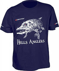 Футболка Dragon Hells Anglers Щука Темно-Синя M (PGD-TS-35-02)