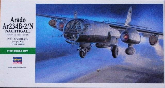 Arado Ar234B-2/N Nachtigall. Збірна модель літака в масштабі 1/72. HASEGAWA 09085, фото 1