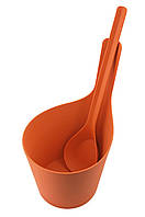 Набір для сауни Rento биокомпозит полуниця 251416