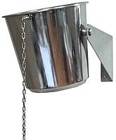 Відро-водоспад нержавіюче, 15 літрів