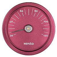 Термометр для сауны Rento алюминий брусника 263793