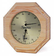 Термогигрометр SAWO 241 TH восьмиугольный