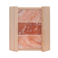 Города для світильника в лазню PAL кутова з гімалайською сіллю, кедр