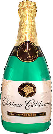 Міні-фігура ANAGRAM-АН 478 Пляшка шампанського зелена, фото 2