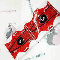 Форми для нарощування нігтів Salon SP-0412 червоний стилет двостор.S 10шт