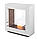 Біокамін Ecosmart Fire Fusion Black/White satin, фото 3