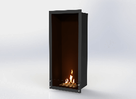 Вбудовуваний біокамін «Вогнище Focus MS-арт.009» Gold Fire (Focus009-1200)