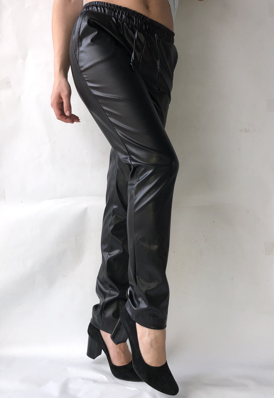 Жіночі штани з ЕКО-КОЖІ, No130