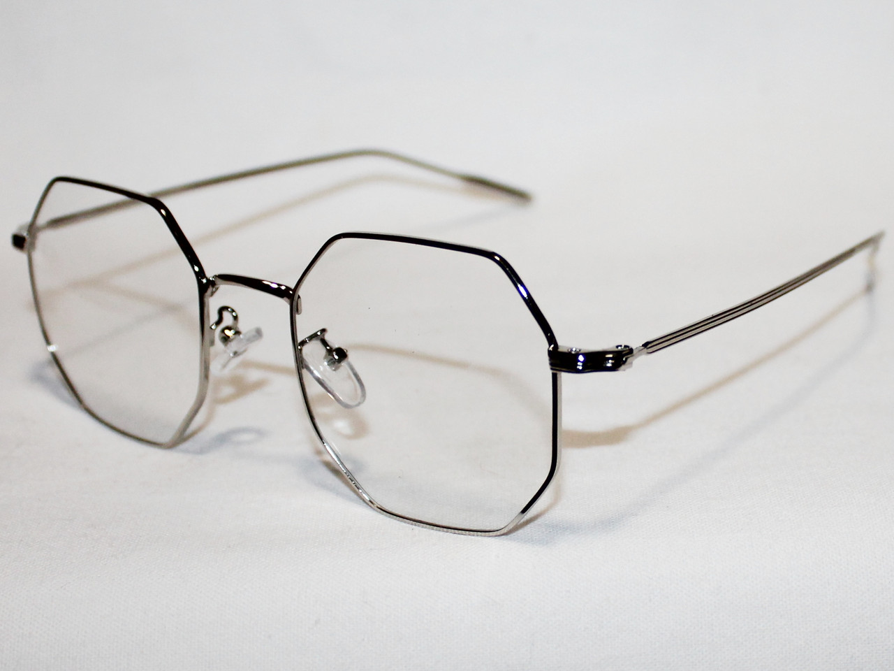 Очки Sun Chi 9513 серебро имиджевые разборная оправа для очков для зрения - фото 2 - id-p1137619472