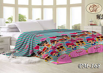 Плед з флісу LOL смуга (PM-168)