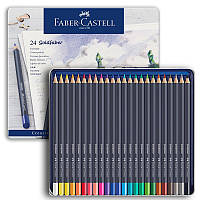 Набір олівців Faber-Castell GOLDFABER метал 24 кол. (27642)