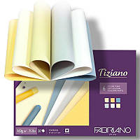 Cклейка для пастелі Tiziano Fabriano теплі кольори A4 (21х29,7см), 160г / м2, 30 л (46021297)
