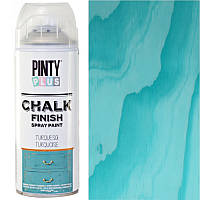 Фарба-аерозоль на водній основі PINTYPLUS Chalk-finish 400 мл (796) Бірюза світла (NV100796)