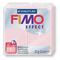 Полімерна глина (пластика) Fimo Effect 57г (206) Рожева (8020-206)