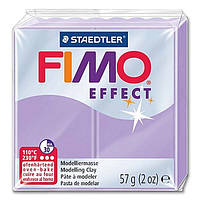 Полімерна глина (пластику) Fimo Effect 57г (605) пастельний Бузковий (8020-605)