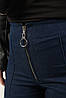 Лосини джегінси жіночі No790 джинс 7/8 замочок спереду, фото 4