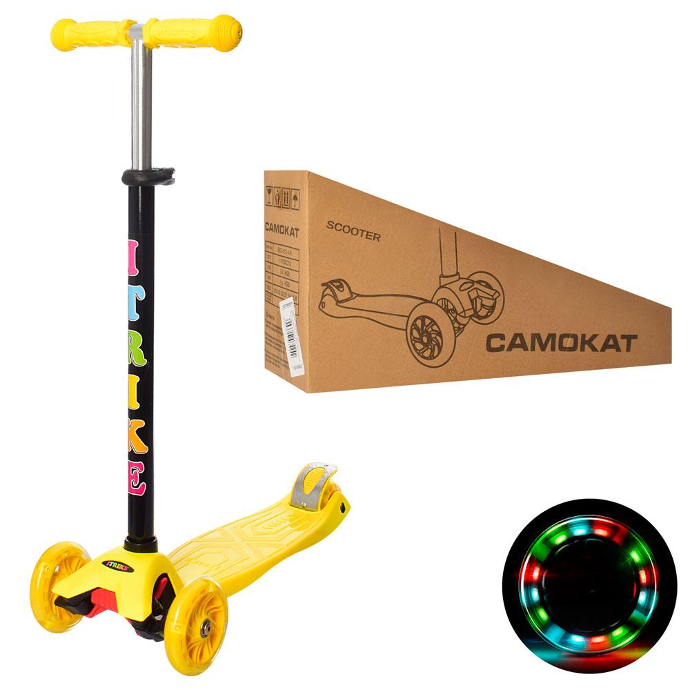 Самокат I-TRIKE, MAXI, жовтий, JR3-003-Y