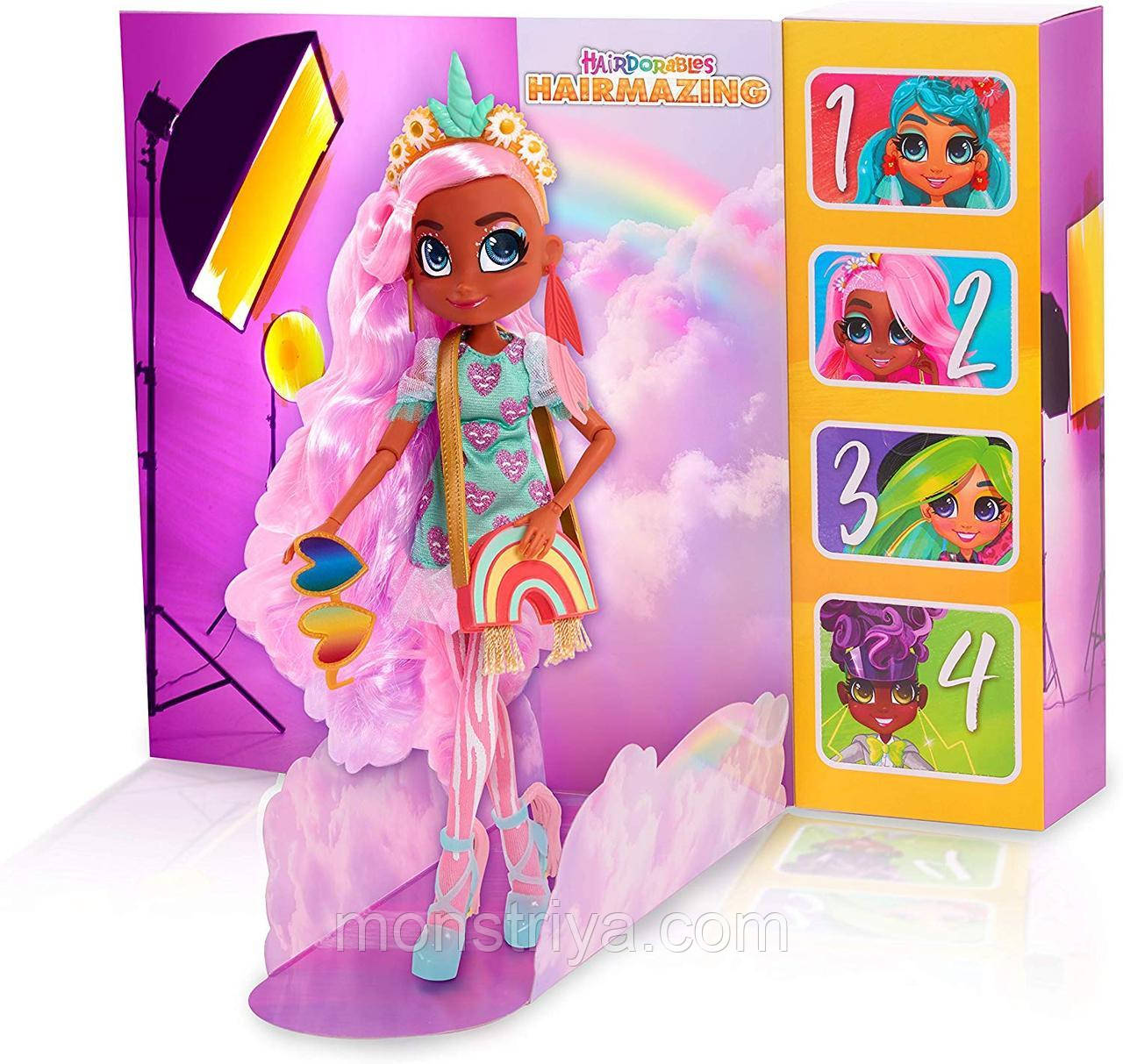 Велика лялька Хердораблс Віллоу Модний показ/ Hairdorables Hairmazing Willow