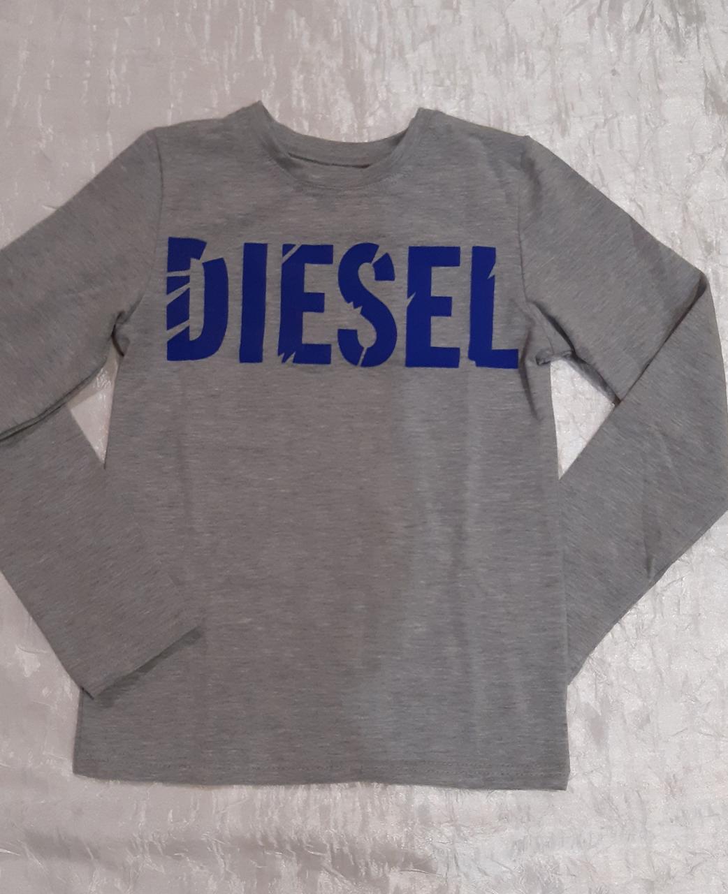 Реглан дитячий "DIESEL" сірий