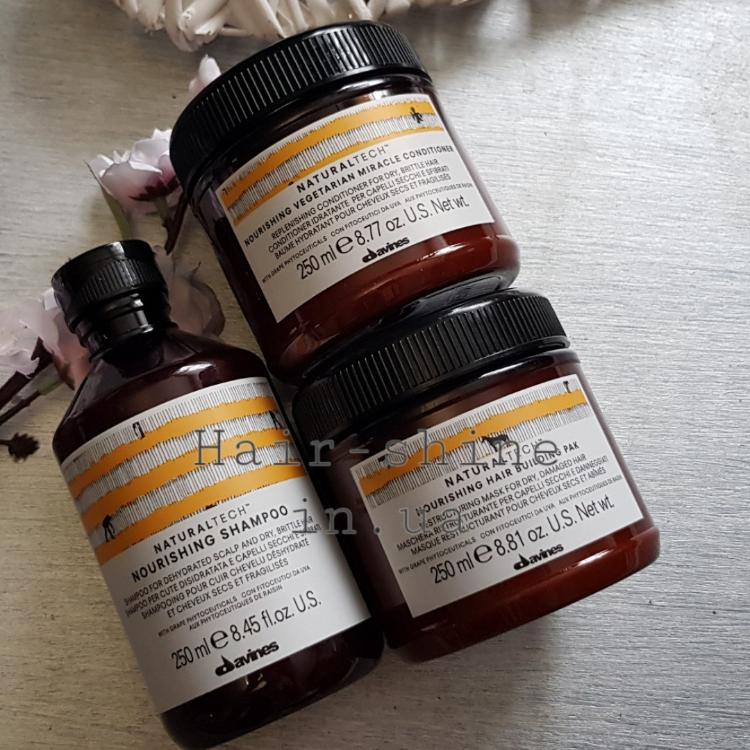 Живильний кератиновий флюїд -Davines Natural Tech Nourishing Keratin Sealer 100ml